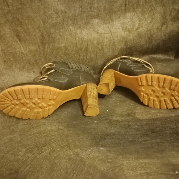 See by Chloe hi heel boots size 36 1/2 black leather . - Picture 7 of 13